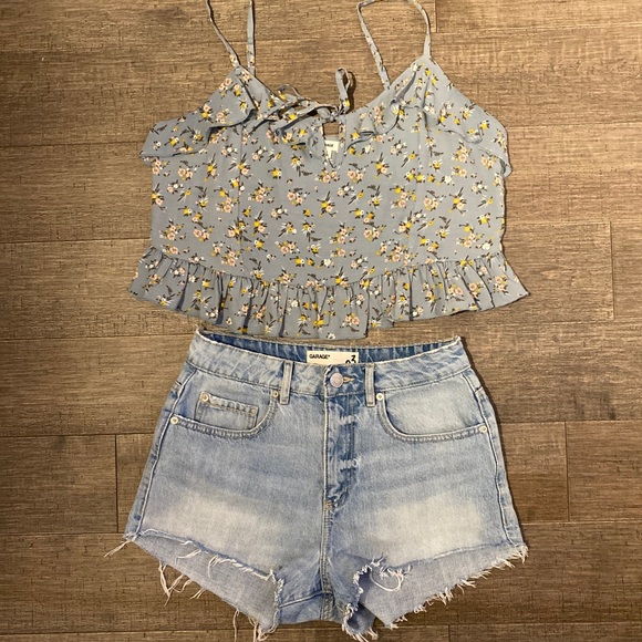 Denim festival shorts - Picture 3 of 3